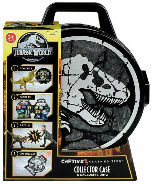 Jurassic World Captivs CLASH Edition Collector Case Exclusive Gold