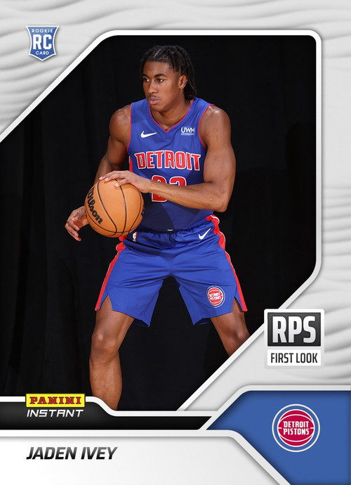 Jaden Ivey 2022-23 Panini NBA Hoops #235 Rookie Card/RC