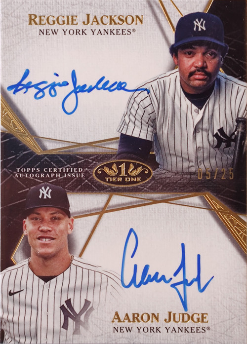 Aaron Judge Certified Autograph Baseball Card