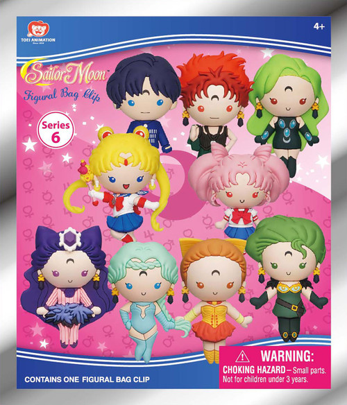 Sailor Moon 3D Figural Keyring Sailor Moon Series 6 Mystery Pack 1