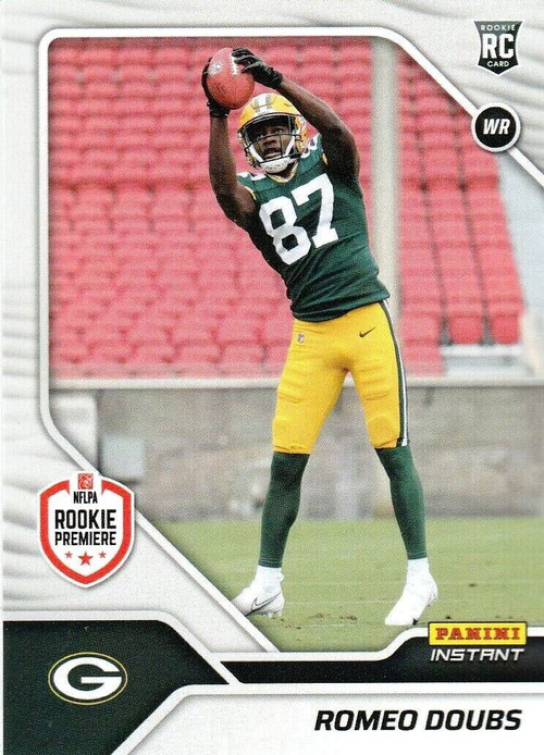 Romeo doubs 2022 certified rookie Holo Jersey Rc #d /399 Packers