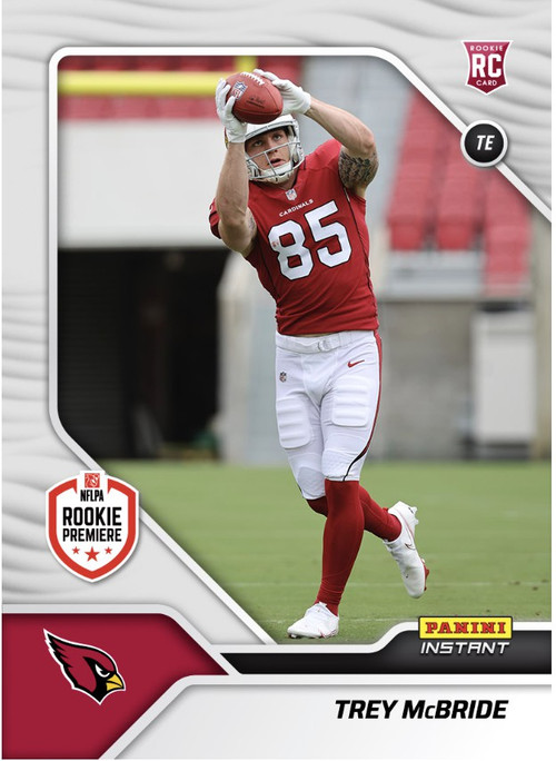 2022 Trey Mcbride Rookie Refractor Jersey Panini Arizona Cardinals # R