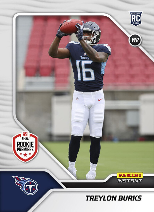 : 2022 SCORE #380 TREYLON BURKS RC TENNESSEE TITANS FOOTBALL  OFFICIAL TRADING CARD OF NFL : Collectibles & Fine Art