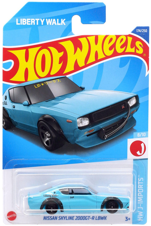 Hot Wheels HW J-Imports Nissan Skyline 2000GT-R LBWK 164 Diecast