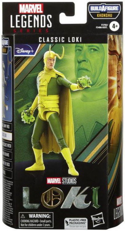 Marvel Loki Marvel Legends Khonshu Series Classic Loki 6 Action