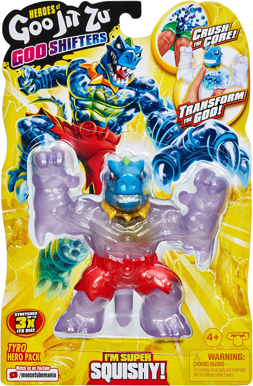 Heroes of Goo Jit Zu Goo Shifters Tyro Action Figure Moose Toys