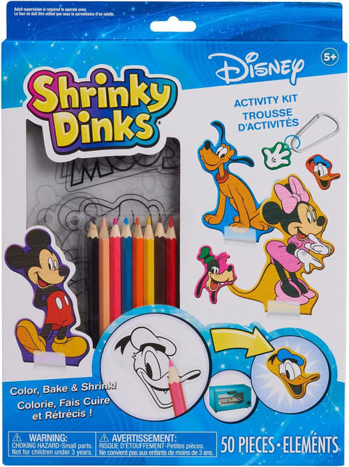 Disney Shrinky Dinks Shrink Wear Jewelry Kit 50 Pieces Just Play