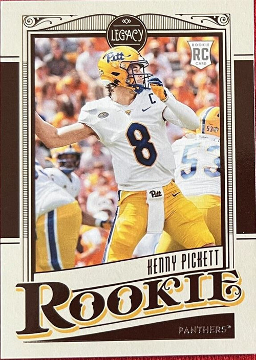 NFL Pittsburgh Panthers 2022 Panini Chronicles Draft Picks Kenny Pickett #8 [Rookie Card]