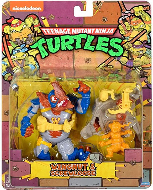 Playmates タートルズ TMNT WINGNUT&SCREWLOOSE tmntchortwingnut__52161.