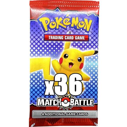 Pokemon 2022 McDonald's Happy Meal Match Battle LOT of 36 Promo Booster  Packs [Equivalent of a Booster Box, 4 Cards Per Pack]