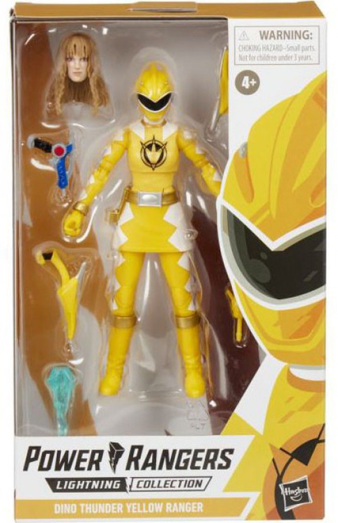 power rangers lightning collection dino thunder yellow