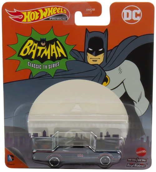 Carrinho Hot Wheels Batman Tv Series Batmobile Dc 4/5