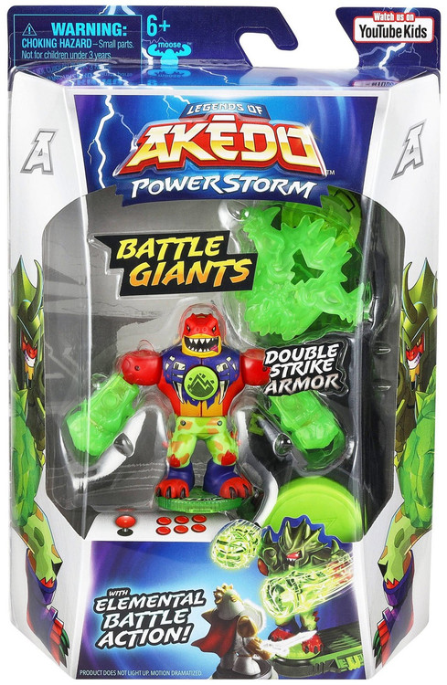 Legends of Akedo PowerStorm Battle Giants Tremor Fist Tailwhip