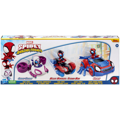 Hasbro Spidey & Freunde Playset – Bank Miles Morales, Figuren-Set Für Kinder