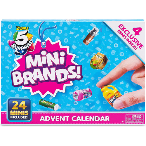 5 Surprise Mini Brands - Series 3 24pc Surprise Pack Advent Calendar  Limited Edition