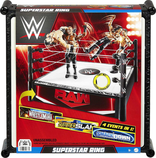 WWE Wrestling RAW, WrestleMania, Summer Slam SMACKDOWN