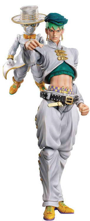 JoJo&#x27;s Bizarre Adventure Part 4: Diamond is Unbreakable Rohan Kishibe &amp; Heaven&#x27;s Door Action Figure