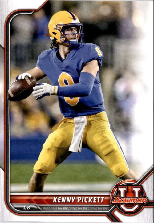 NFL 2022 Bowman University Single Card Kenny Pickett 91 Rookie ToyWiz