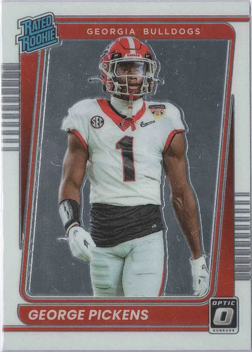 George Pickens 2022 Optic White Hot Rookies - Black Pandora #WHR-8 Price  Guide - Sports Card Investor