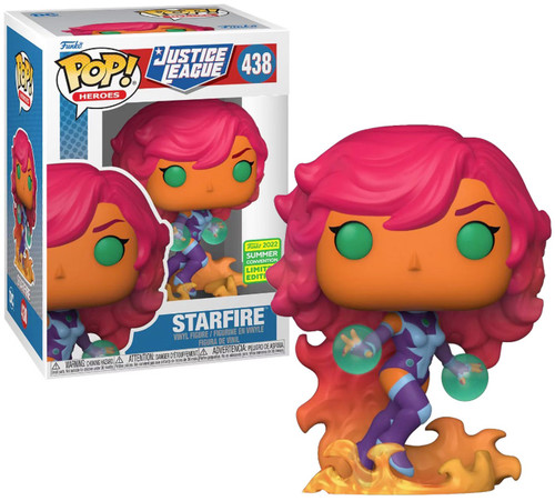 Funko DC Justice League POP Marvel Starfire Exclusive Vinyl Bobble