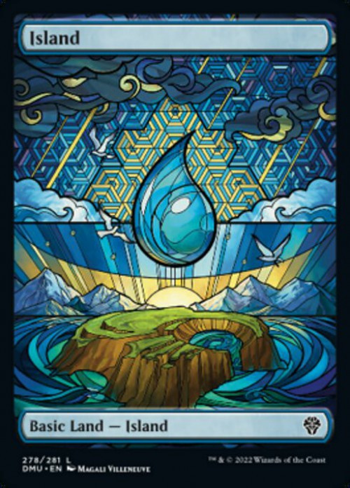 Magic The Gathering Dominaria United Single Card Common Island 278