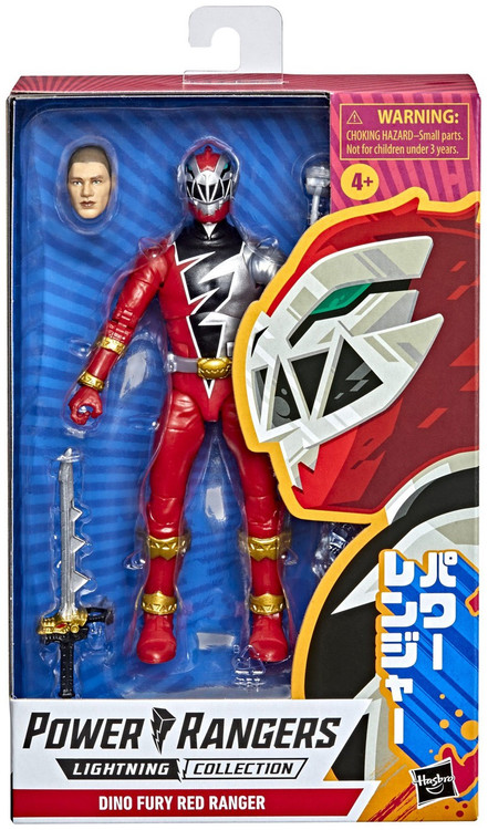 Power Rangers Lightning Collection Dino Fury Red Ranger 6 Action Figure ...