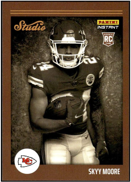 NFL Kansas City Chiefs 2022 Instant Draft Night Football Skyy Moore Trading  Card #22 [Rookie Card]