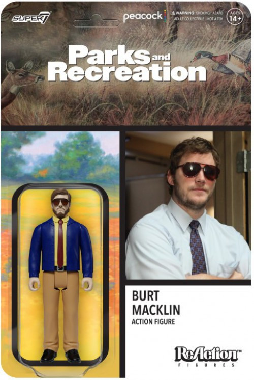 ReAction Parks and Recreation Andy Dwyer 3.75 Action Figure Burt
