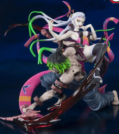 Demon Slayer Figuarts Zero Daki and Gyutaro Statue [Demon Form Advancing Version] (Pre-Order ships October)
