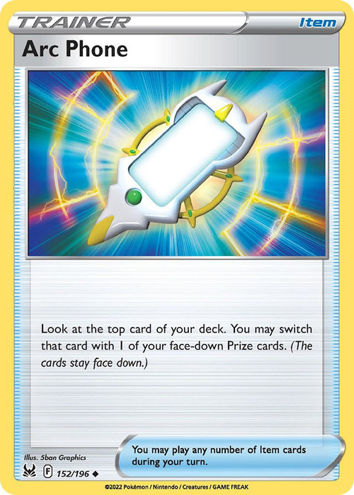 Pokemon Trading Card Game Lost Origin Single Card Uncommon