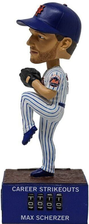 Max Scherzer New York Mets Highlight Series Bobblehead MLB Baseball