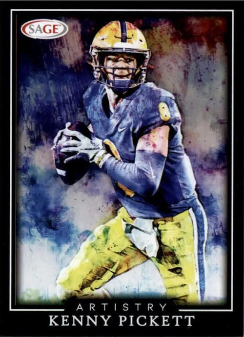 QB Kenny Pickett NFL Draft 2022 Poster Canvas - Kaiteez