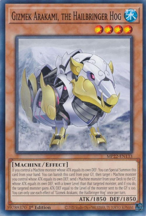 yugioh gizmek deck Yu-Gi-Oh! Taniguku, The Immobile Intellect - MP22-EN132 - Common Four new "Gizmek" monsters join