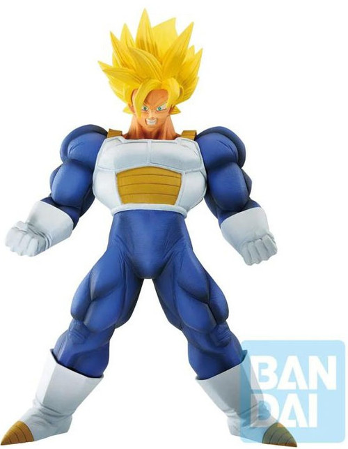 Vegeta Super Saiyan God Red / Blue Mash Up Poster, DBZ