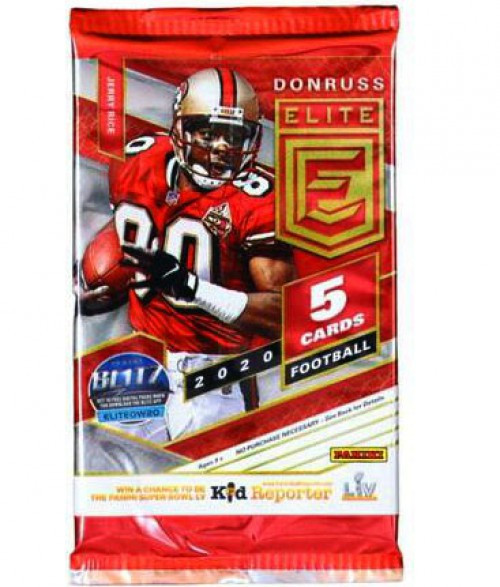 NFL Panini 2021 Donruss Elite Football Trading Card BLASTER Box 4 Packs -  ToyWiz