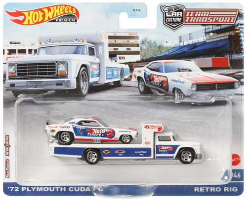 Hot wheels Team Transport Truck & Race Car Assorted Multicolor