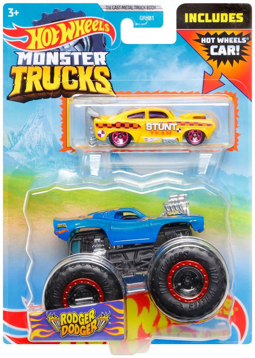 Hot Wheels Monster Trucks Hound Hauler 164 Diecast Car 2-Pack Mattel Toys -  ToyWiz