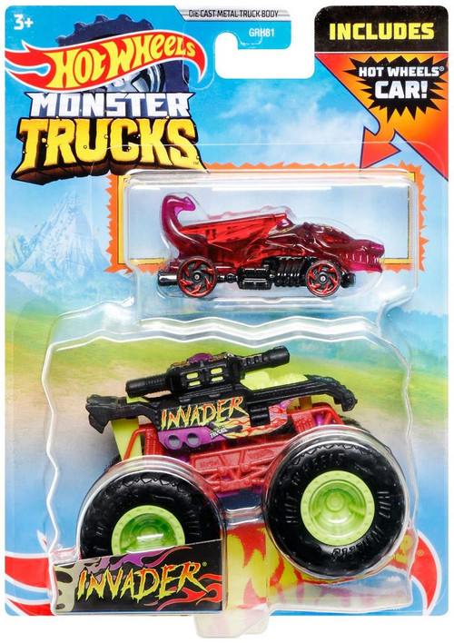 Hot Wheels Monster Trucks Ratical Racer 164 Diecast Car 2-Pack Mattel Toys  - ToyWiz