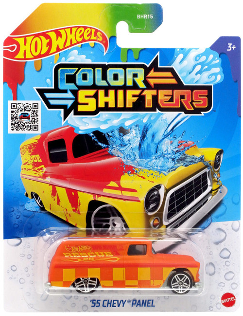 Hot Wheels '55 Chevy Panel 2台セット Hot Wheels Color Shifters 55 Chevy Panel Diecast Car Mattel
