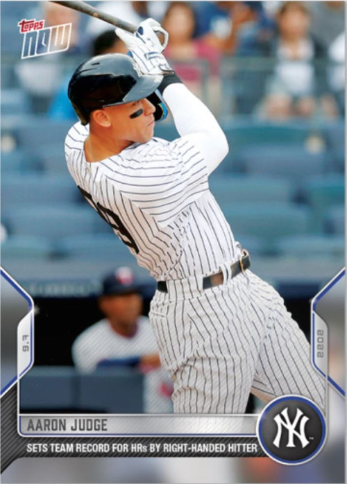 MLB New York Yankees 2022 Topps Now Aaron Judge Trading Card 929 Clubs 60th  HR of the Season During Dramatic Win - ToyWiz