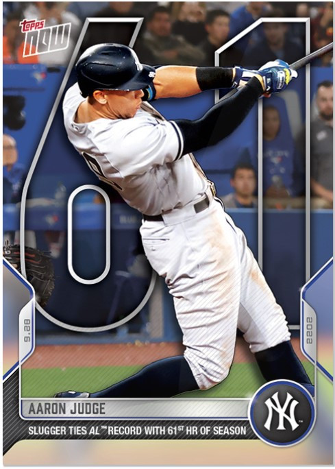 2021 Topps Now Aaron Judge All-Star Game #ASG-12 New York Yankees