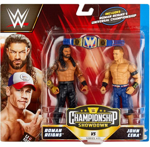 WWE Wrestling Championship Showdown Series 11 Roman Reigns John Cena 6 ...