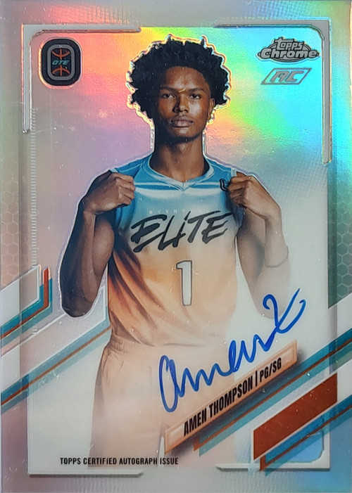 NBA Houston Rockets 2021-22 Topps Chrome Overtime Elite Amen 