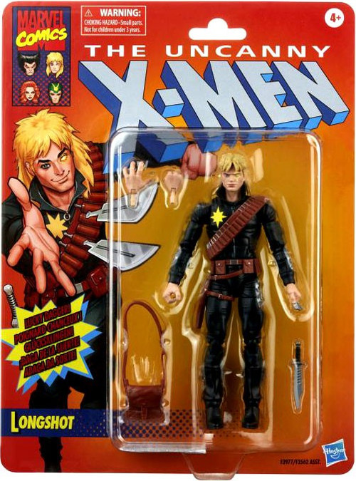 Marvel X-Men Marvel Legends Retro Series Longshot 6 Action Figure