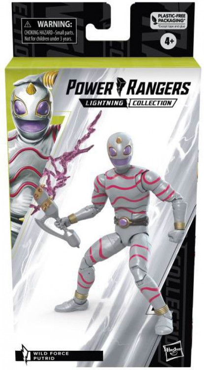 特撮 POWERRANGERS LIGHTNING COLLECTION Power Rangers Wild Force Lightning Collection Putrid 6 Action