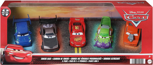 CARS 3 Miss Fritter Dinoco 5 Die Cast Cars Disney Toy Review Juguetes  Lightning McQueen 
