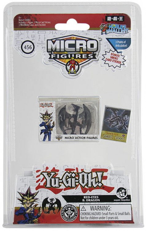 world's smallest yugioh cards Blue-Eyes White Dragon Micro Figure OR DEF (only exactly 1 of these) as that second revealed monster Yugioh Card "Small World" RC04-KR068