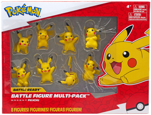 Pokémon - Pack de 8 Figurines