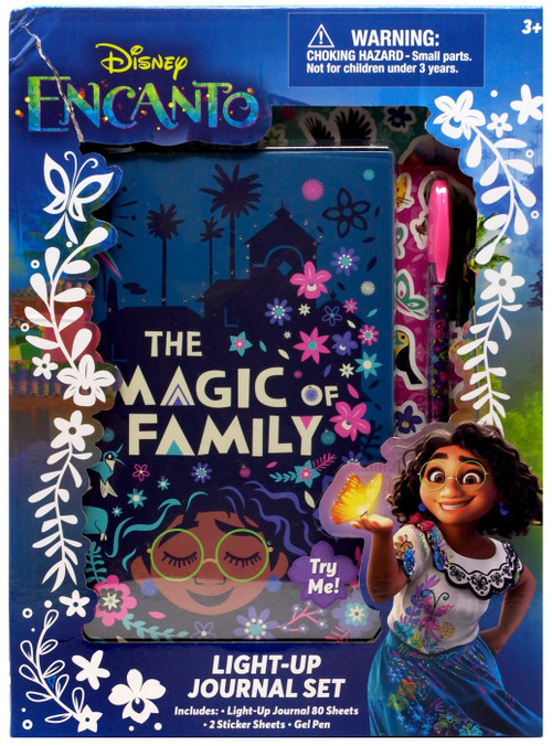 Disney Encanto Light-Up Journal Set