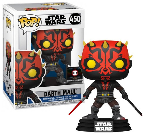 【Exclusive】Funko 299 Darth Maul Funko POP Star Wars 299 Darth Maul Galactic Convention